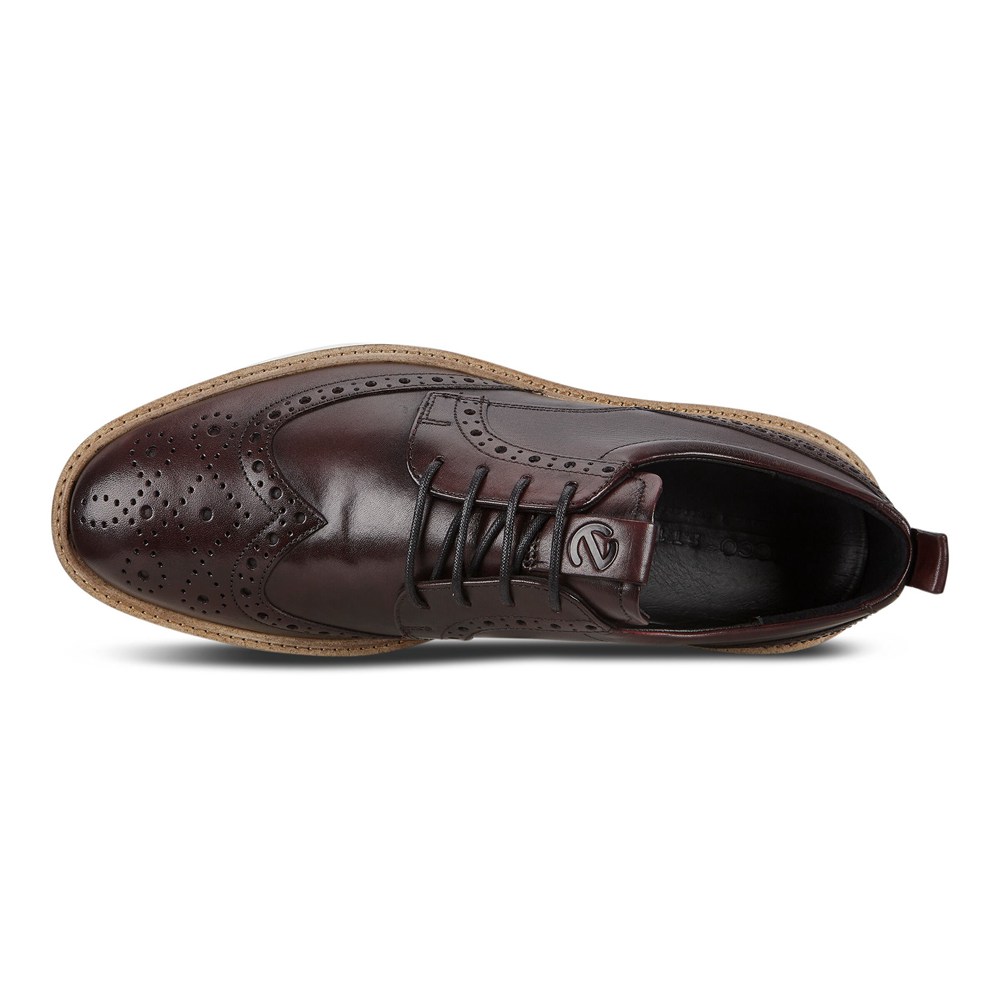 ECCO Mens Dress Shoes Brown - St.1 Hybrid - ZJG-265789